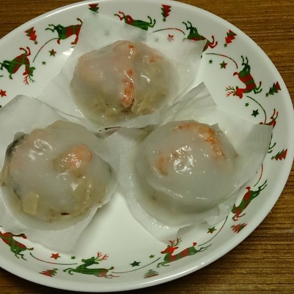 清蒸鮮蝦小肉圓：王莉娜 一起做