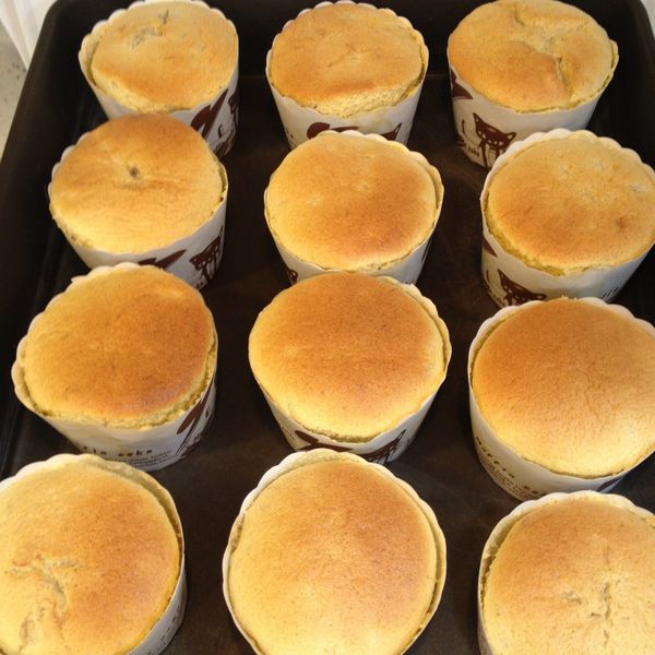 杯子戚風蛋糕(清蛋糕版) : Ailylin一起做