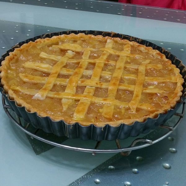 肉桂蘋果塔 : 莊旭一起做