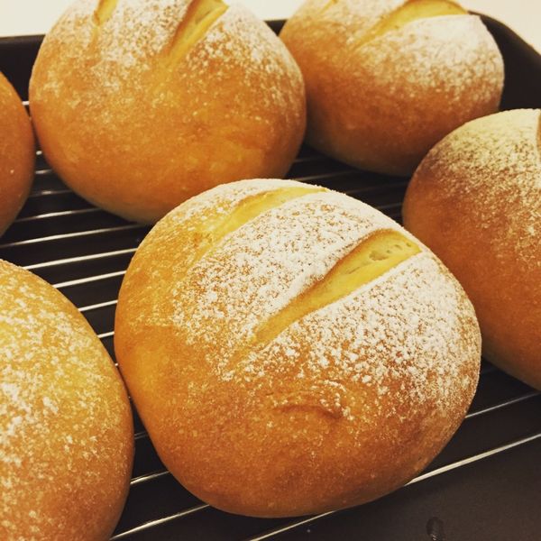 【肉桂打噴嚏】香軟法國圓麵包 : 劉拉拉一起做