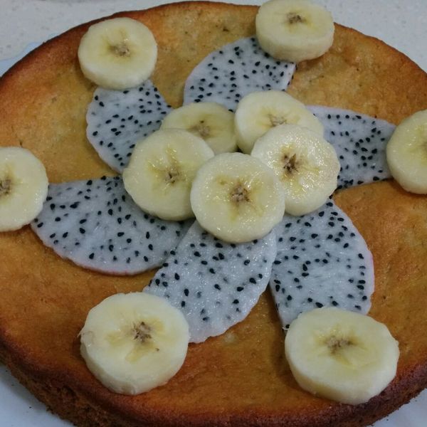 香蕉蛋糕：linglingother 一起做