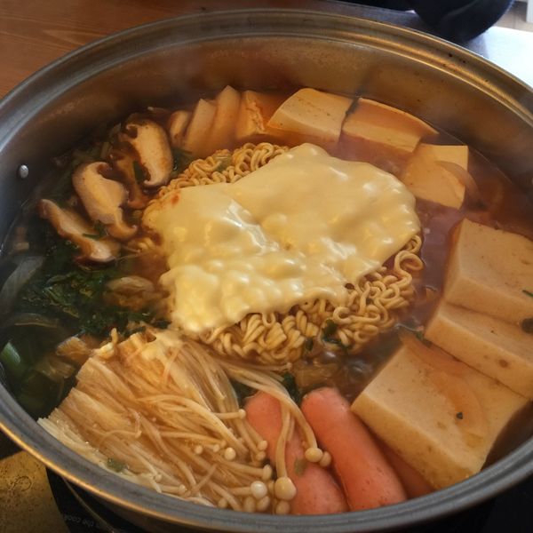 融化起司超好吃韓式部隊鍋:Cindy 一起做