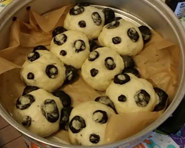 料理甜甜圈<健康點心週> 熊貓小饅頭:Lok Yin Lee 一起做