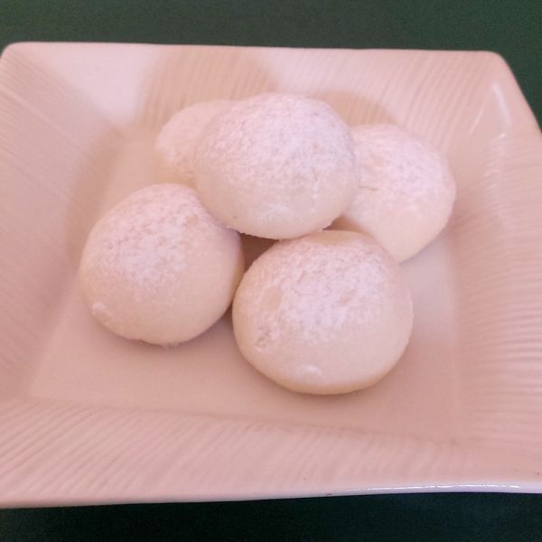 入口即溶雪球餅乾：廖橘子 一起做