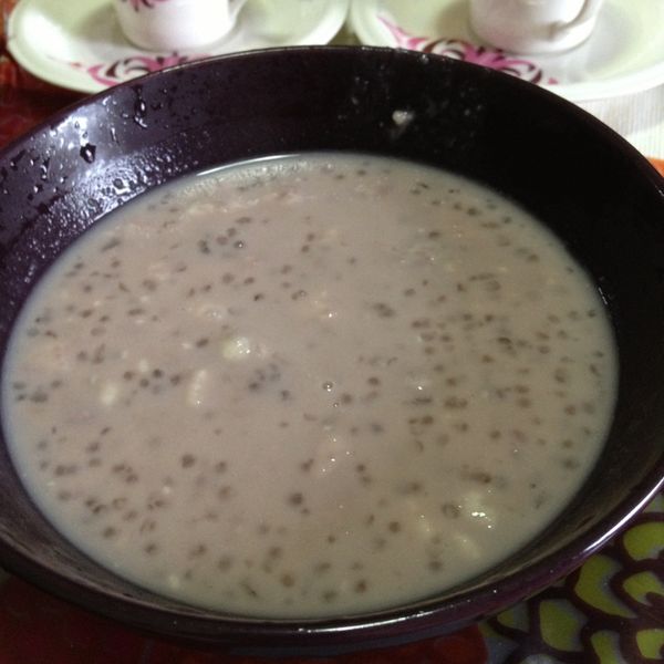 涼夏♫芋泥椰奶西米露❤：Christine Lin 一起做