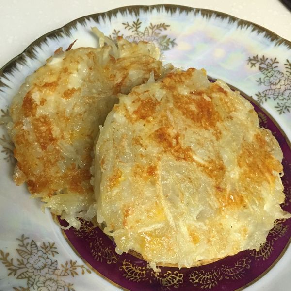 起司薄脆薯餅 - 兩種材料輕鬆完成:林女王 一起做