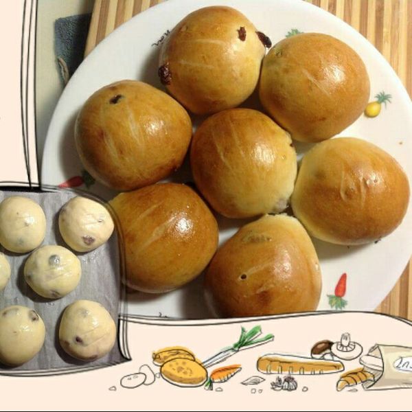 爆漿奶油起司麵包 - 不用麵包機 : Bonnie Wang一起做