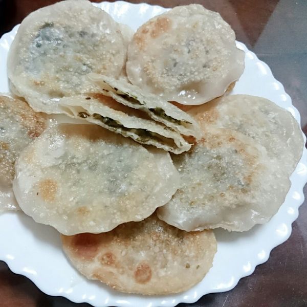 水餃皮蔥油餅 : Mimi Chuang一起做