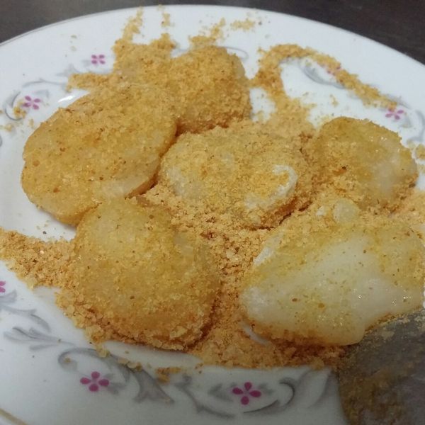 電鍋蒸的香Ｑ牛奶麻糬【梅爾雷赫橄欖油】：bear  一起做