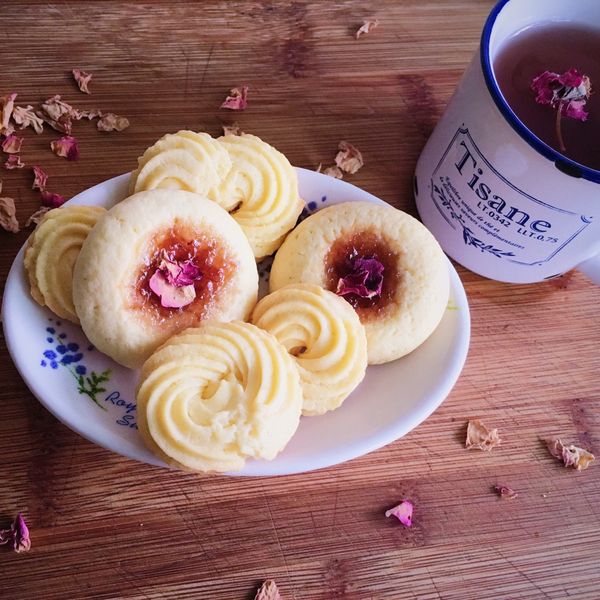 果醬奶酥小餅乾 : gobby一起做