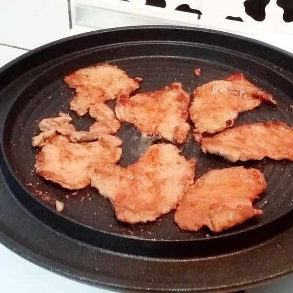 蜜汁燒肉片 : 陳恩雅一起做