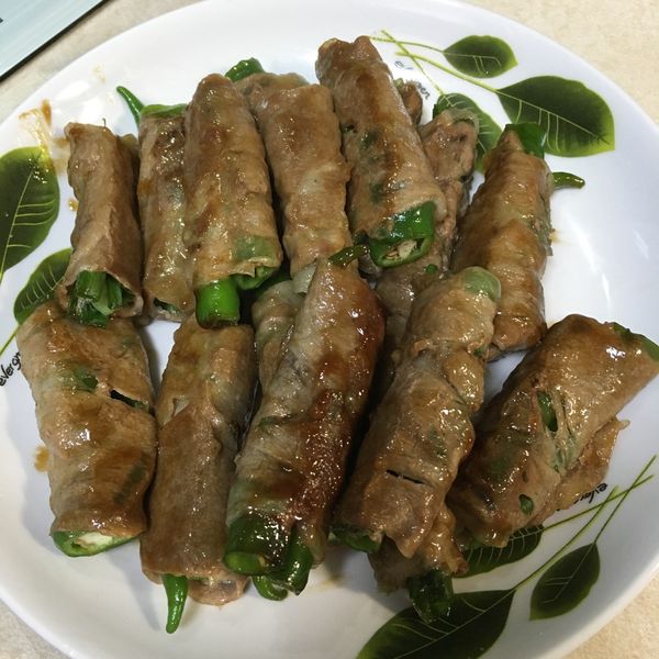 糯米椒捲肉：paulinechen315 一起做