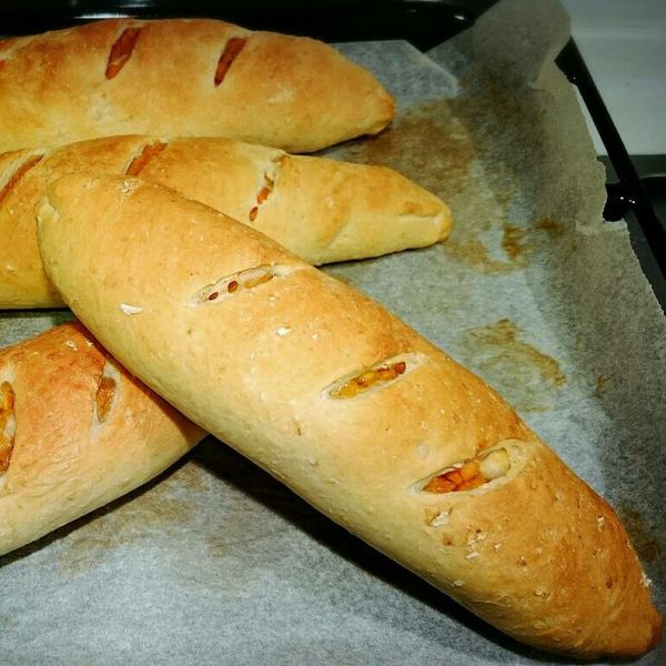 歐式地瓜麫包:hung 一起做