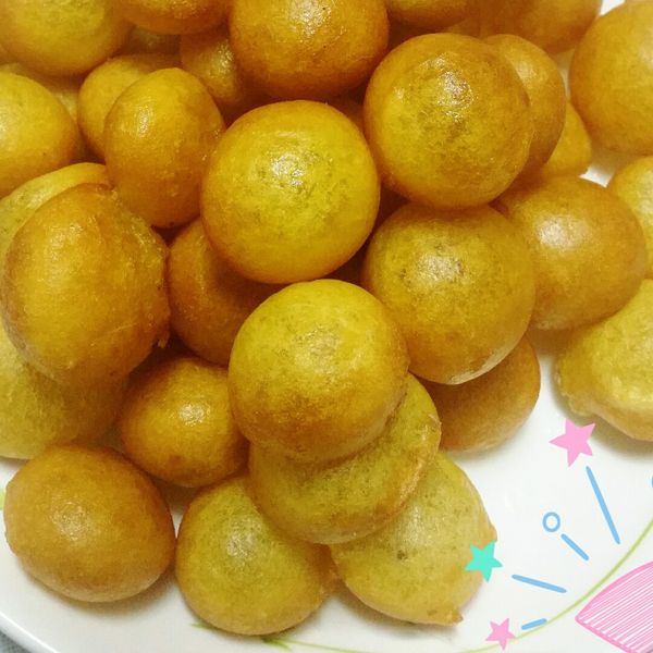 地瓜球 & 地瓜圓 : 嘎嘎一起做