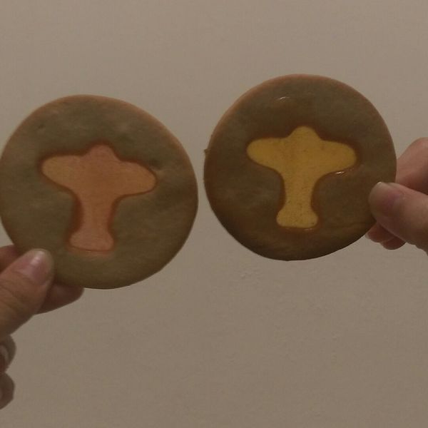 玻璃彩繪餅乾 : 那個庭一起做