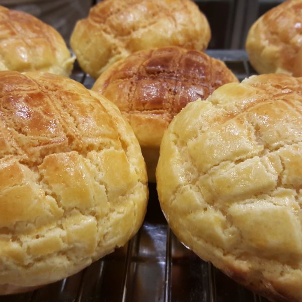 湯種菠蘿麵包 : 邱淑芬一起做