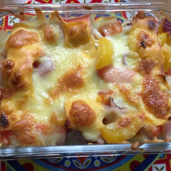 焗烤海鮮 : cat一起做