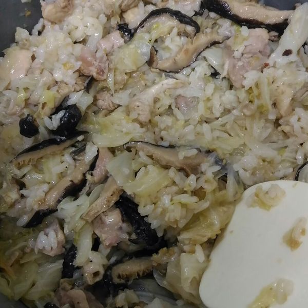 lanni  香甜高麗菜飯：王佑佑 一起做