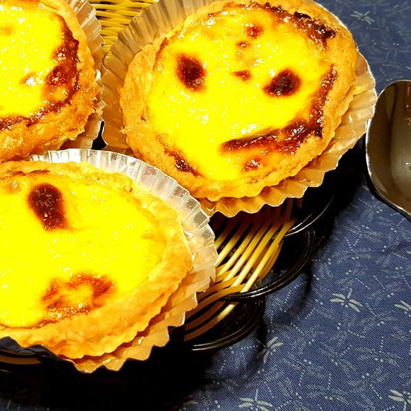 酥皮蛋塔 : Juju廚房一起做