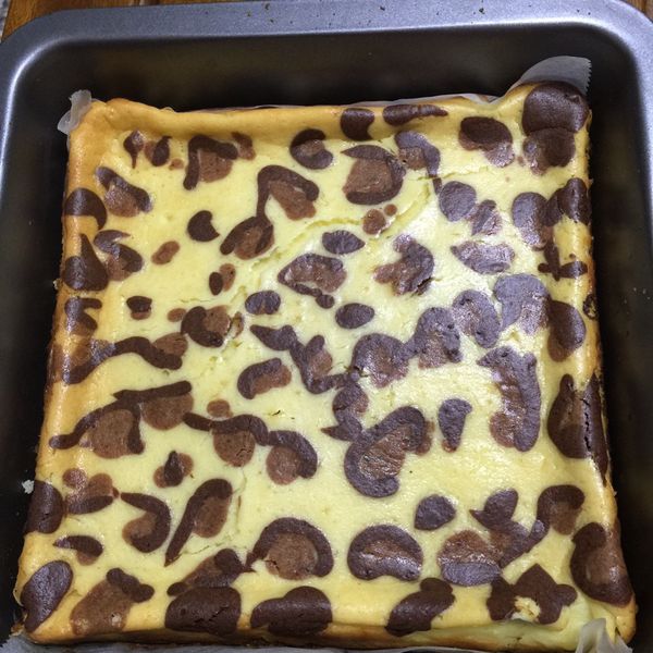 豹紋起司蛋糕 : 秋芳一起做