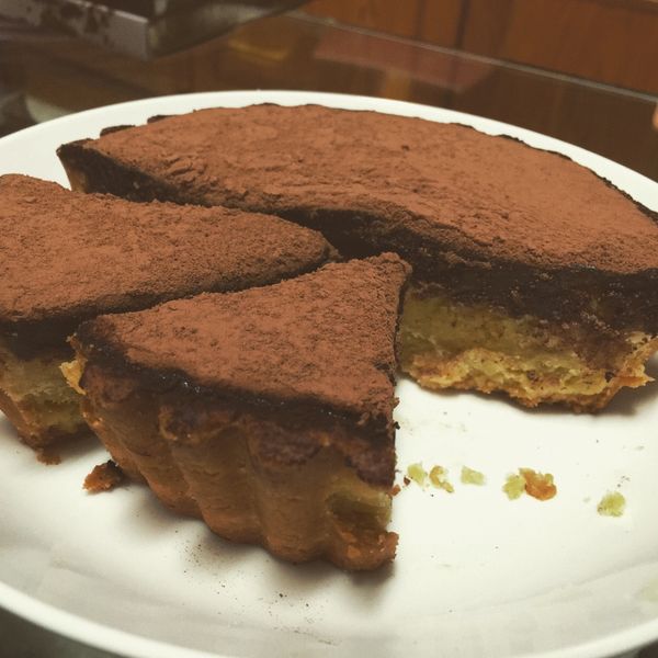 生巧克力塔：Penny Jian 一起做