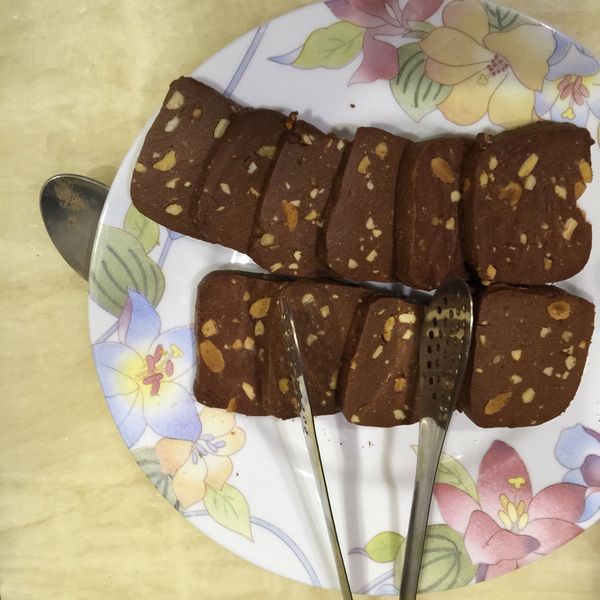 手工餅乾 杏仁巧克力 蔓越莓口味 : Lillian Tseng一起做