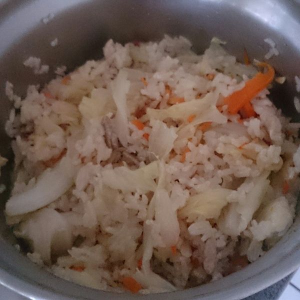 lanni  香甜高麗菜飯：Sunny Chiu 一起做