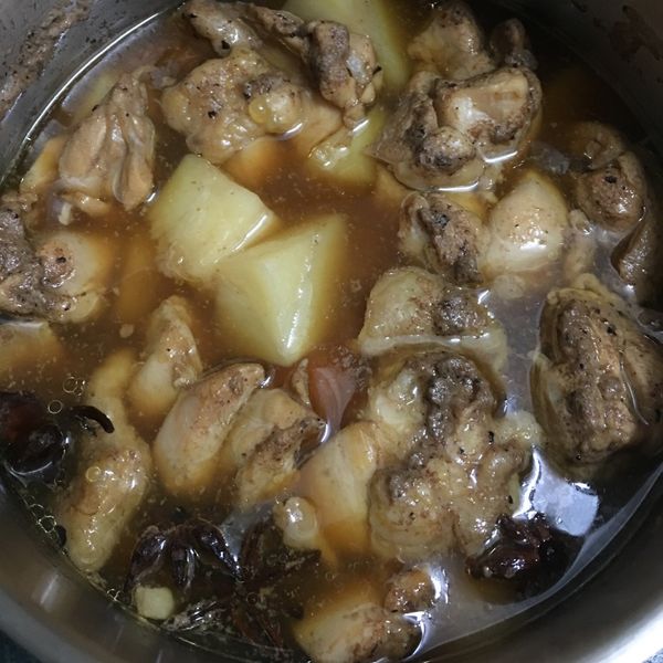 焦糖奶香滷雞肉 : 佩倫一起做