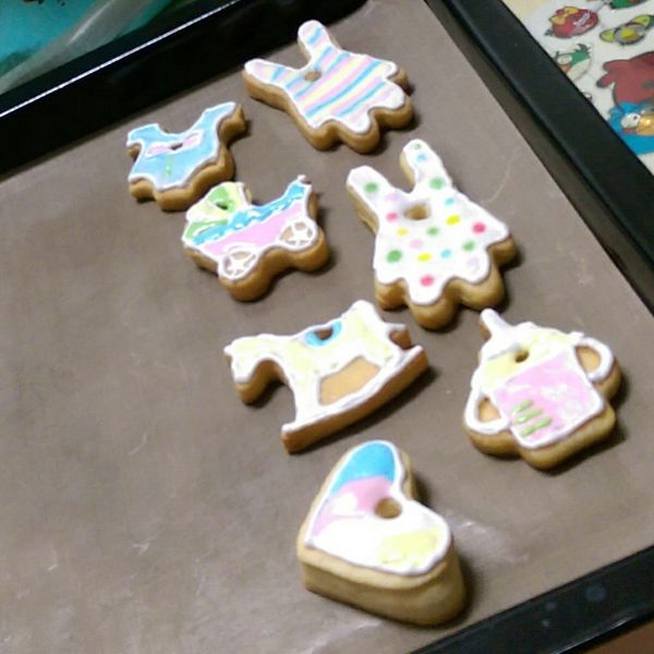 糖霜餅乾(收涎餅乾)：小秋 賴 一起做