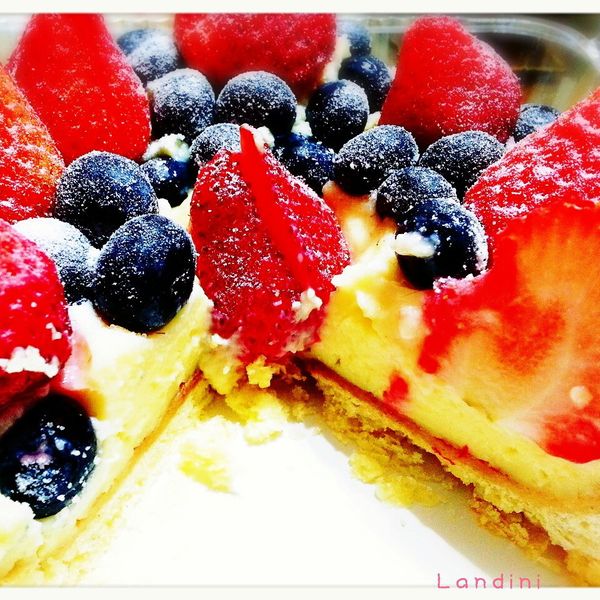 卡士達草莓塔~ : Landini Huang一起做