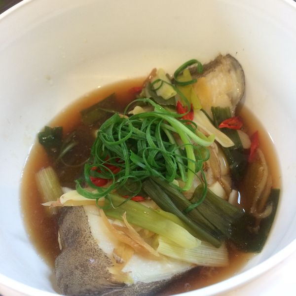 清蒸鱈魚【電鍋食譜】 : 棠一起做