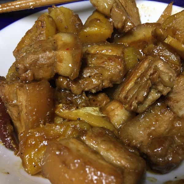 地瓜燒肉_一鍋到底【穀盛壽喜燒】：Jinyi Chen 一起做