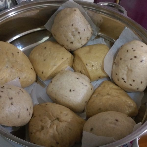 沖繩黑糖饅頭：May 一起做