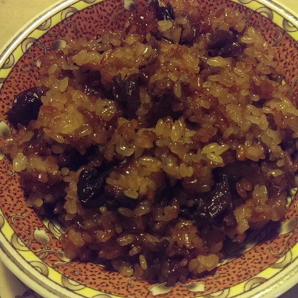 酒香桂圓米糕(電鍋版）：Ellen  Cheng 一起做