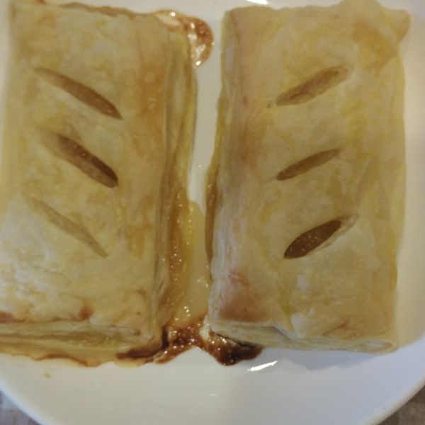 酥皮蘋果派 : 肉爐一起做