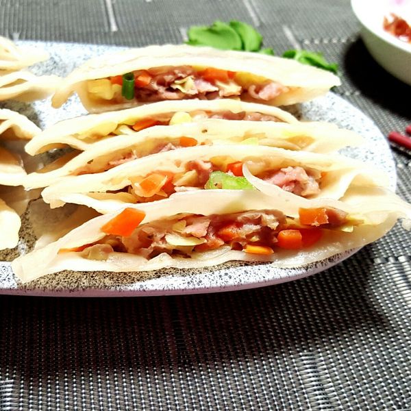 玉米蔥肉餅 : Juju廚房一起做