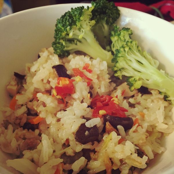 lanni  香甜高麗菜飯：Lucy Luo 一起做