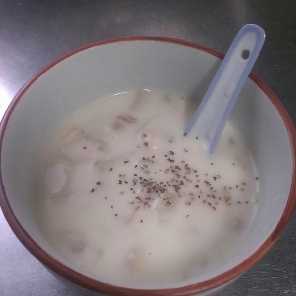 [湯品] 海鮮巧達濃湯：Jojo Lin 一起做