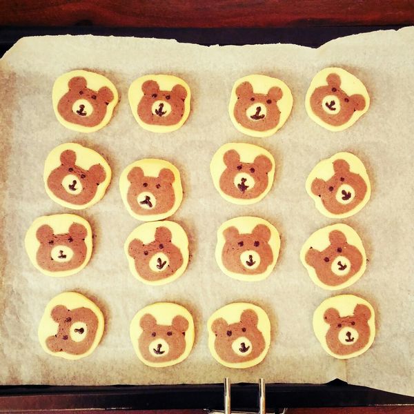 小熊餅乾 : 黃昱軒一起做