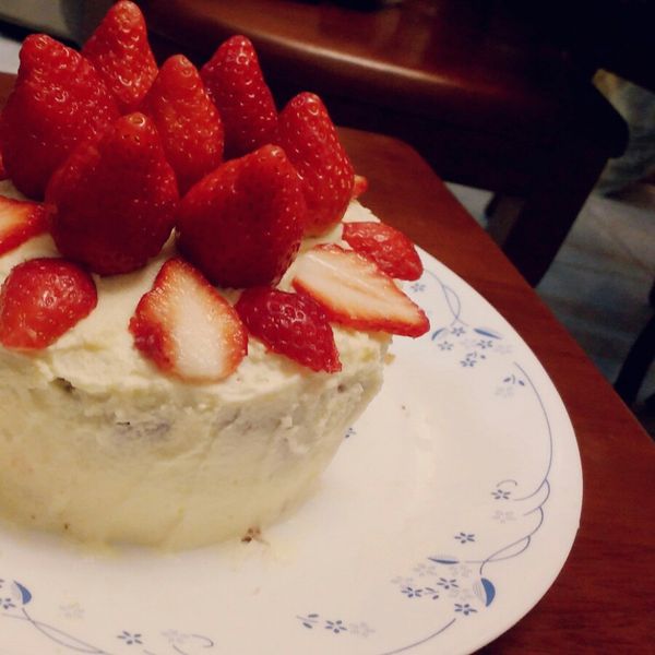 天使~日劇的草莓鮮奶油蛋糕：Enyaü 一起做