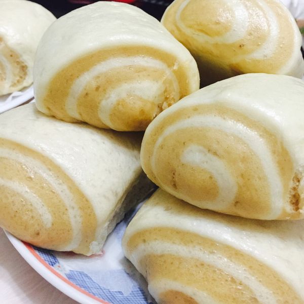 黑糖雙色饅頭：Tiara Jan 一起做