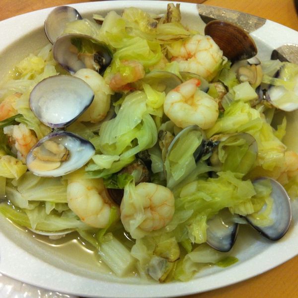 海味清蒸高麗菜 : Yoshizu Go一起做