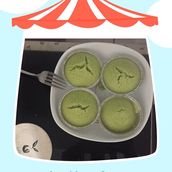 鬆餅粉蒸蛋糕：H.Y 一起做