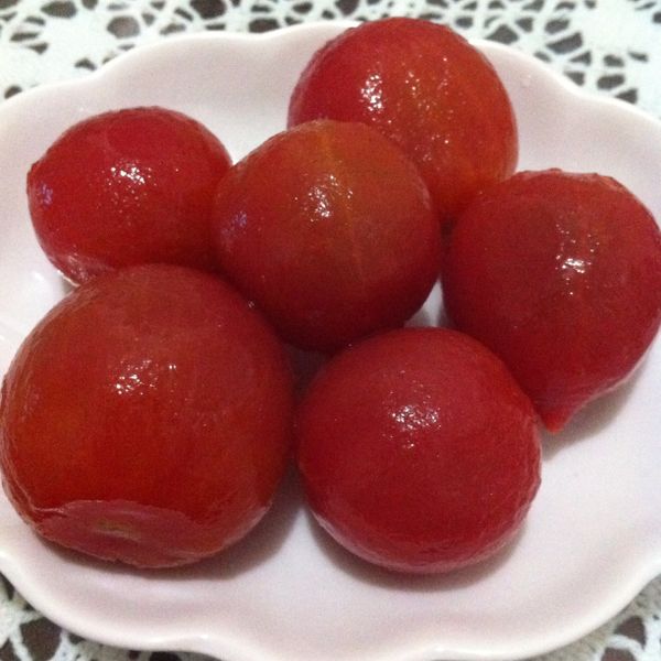 蜜梅漬蕃茄 : Kimi Lien一起做