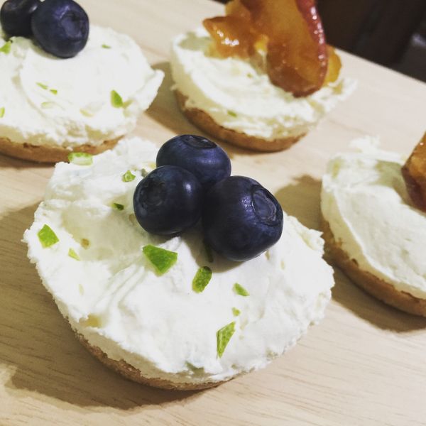 檸香莓果生乳酪蛋糕(免烤箱）：Yu-Wen Yo 一起做