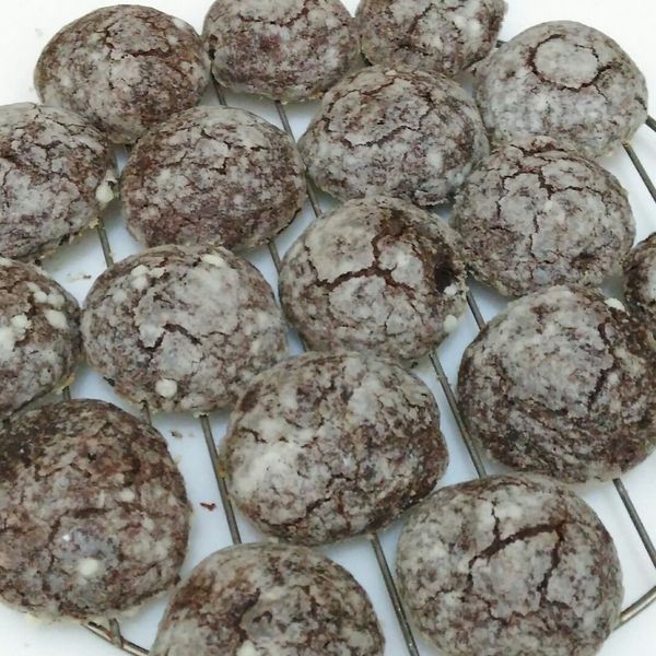 巧克力裂紋小鬆餅 : 洪怡吟一起做