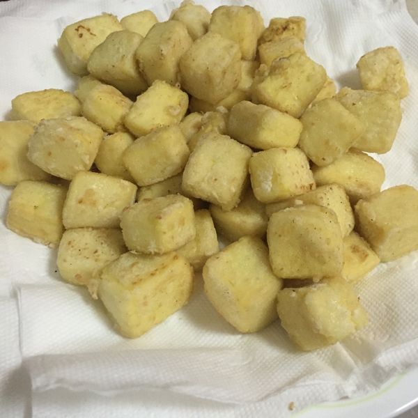 蒜香酥豆腐：孔 一起做