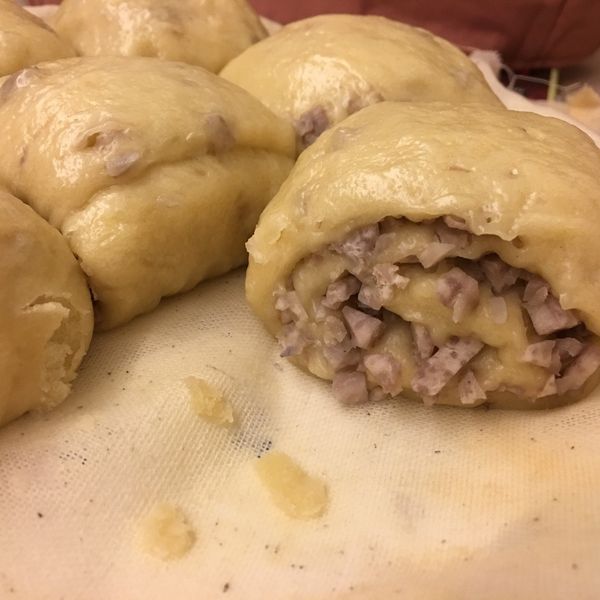 芋頭牛奶饅頭【真材實料】：Dharma Lee 一起做