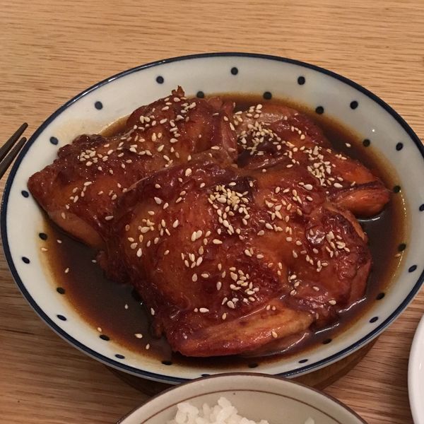 照燒雞腿：Q小喵 一起做