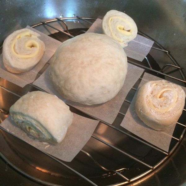 老麵【奶味香芋饅頭】 : Chang一起做